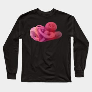 Purple Octopus Long Sleeve T-Shirt